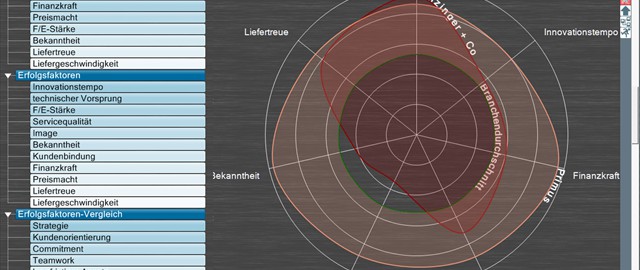 Wettbewerbsfaktoren bewerten