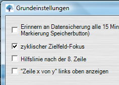 Zyklischer Zielfeldfokus