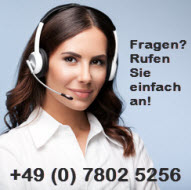 Einfach anrufen!