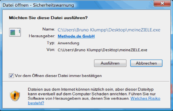 Sicherheitsabfrage